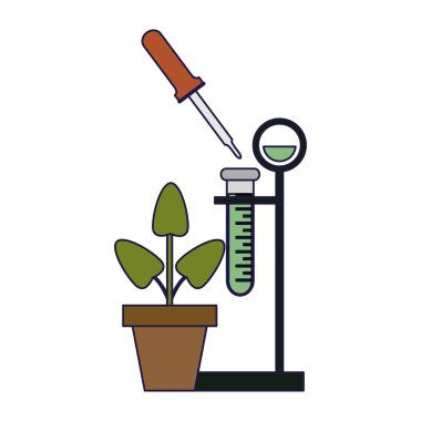Bilim deneyleri ve soruşturma mavi çizgiler