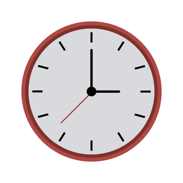 Reloj marco redondo — Archivo Imágenes Vectoriales