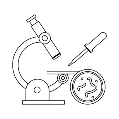Bilim deneyleri ve soruşturma siyah ve beyaz