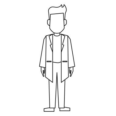 Doktor avatar kavramı siyah ve beyaz