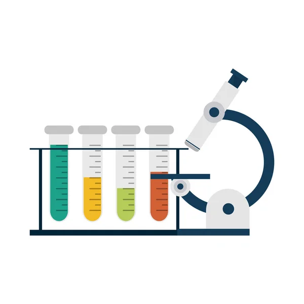 Expériences scientifiques et recherche — Image vectorielle