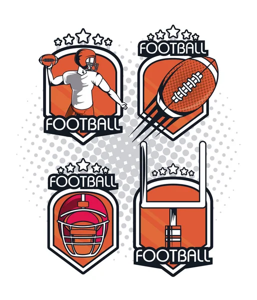 Икона чемпионата по футболу — стоковый вектор