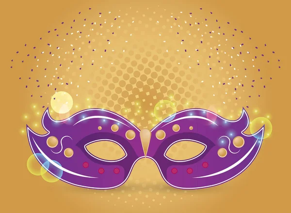 Mardi gras feest — Stockvector