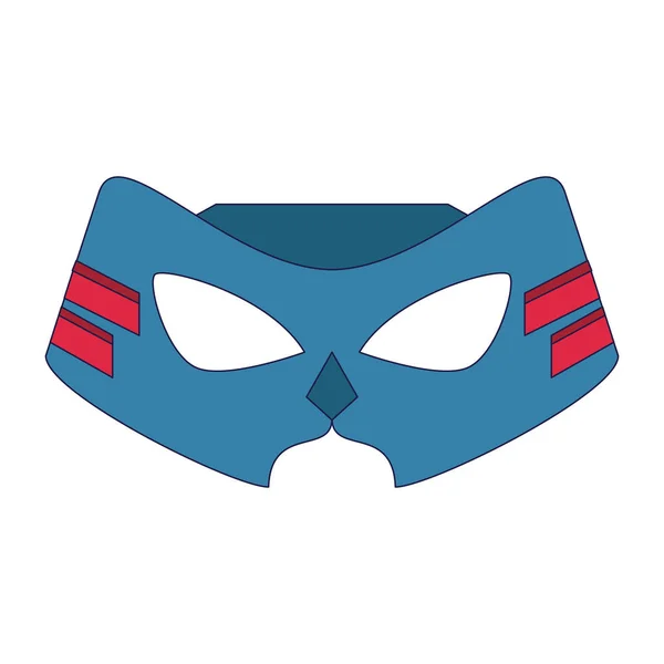 Супергероя масці символ — стоковий вектор