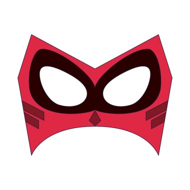 Süper kahraman maske karakter