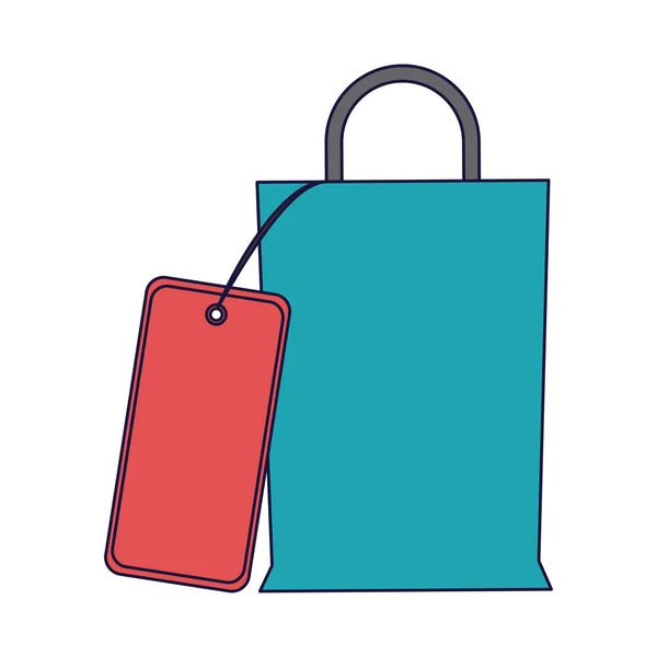 Koncept nákupní tašky — Stockový vektor