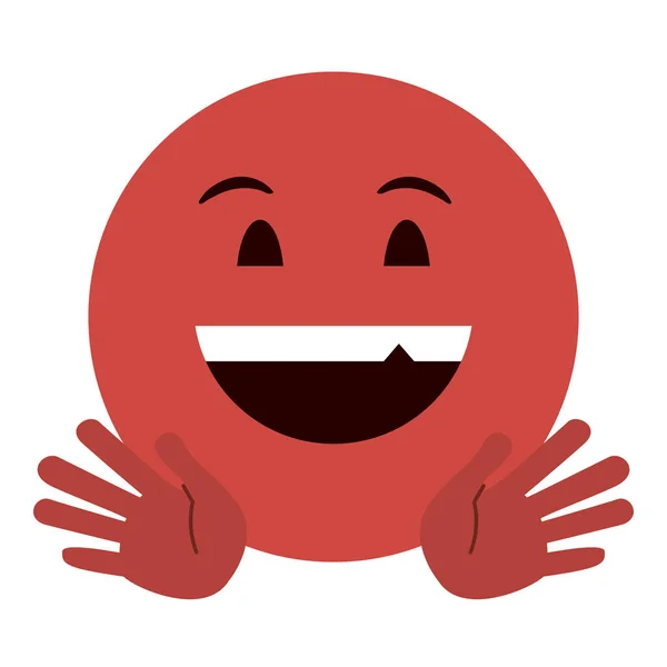 Sohbet emoji ifade — Stok Vektör