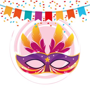 Mari gras mask