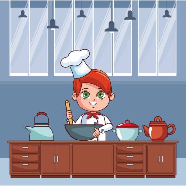 Şef çocuk çizgi film