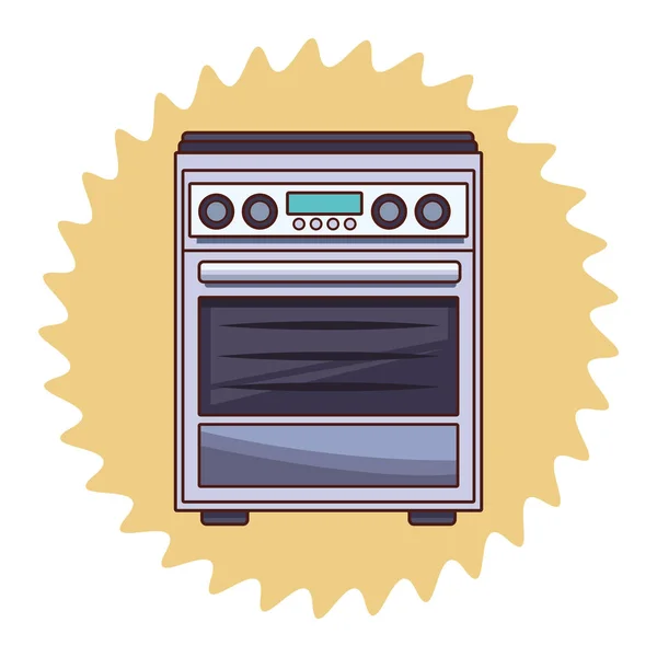Urządzenia kuchenne piec — Wektor stockowy