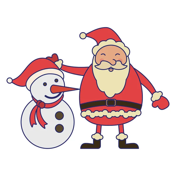 Карикатура Санта-Клауса — стоковый вектор