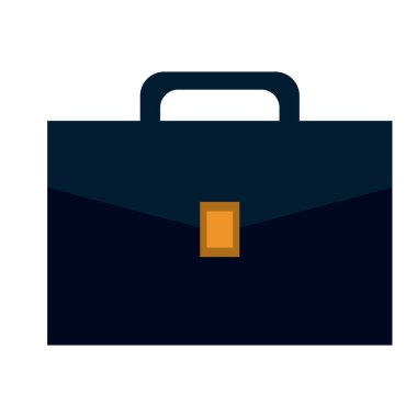 İş evrak çantası izole simge vektör çizim grafik tasarım