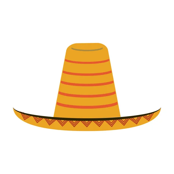 Sombrero mexicano símbolo de dibujos animados — Vector de stock