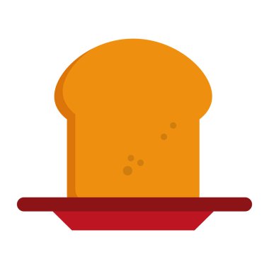 Ekmek yemek yiyecek vektör çizim grafik tasarım