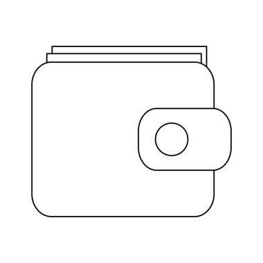 M-cüzdan nakit siyah beyaz