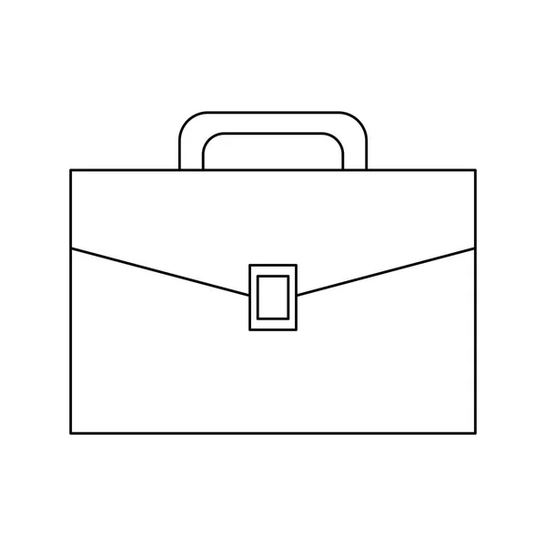 Business Briefcase Symbool Geïsoleerd Vector Illustratie Grafisch Ontwerp — Stockvector