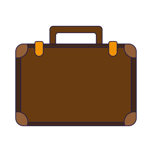 Valigetta Business Simbolo Isolato Vettore Illustrazione Grafica — Vettoriale Stock