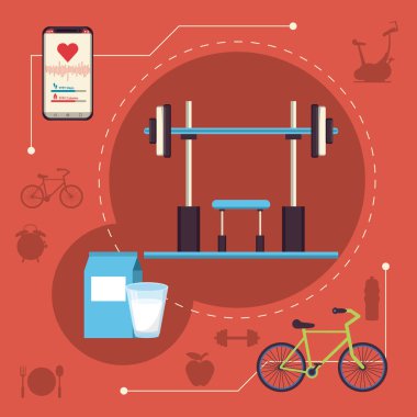 Fitness ve sağlıklı yaşam tarzı