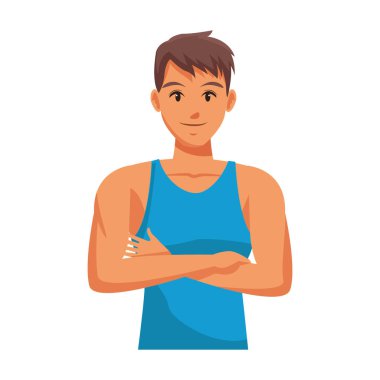 egzersiz yapan erkek uygun