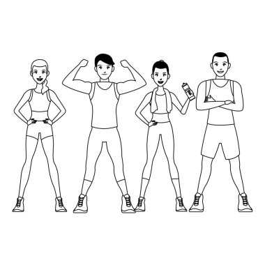 Egzersiz yaparken uygun kişi