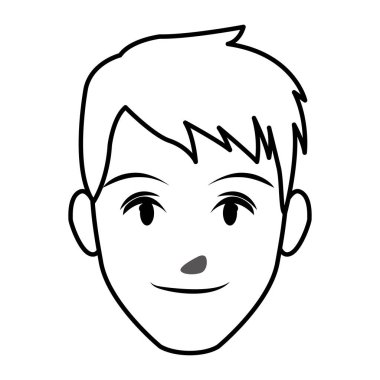 şirin adam yüz çizgi film