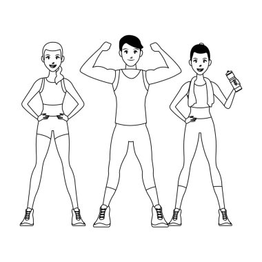 Egzersiz yaparken uygun kişi