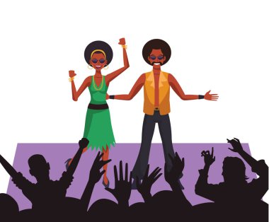 Disko insanlar karikatür