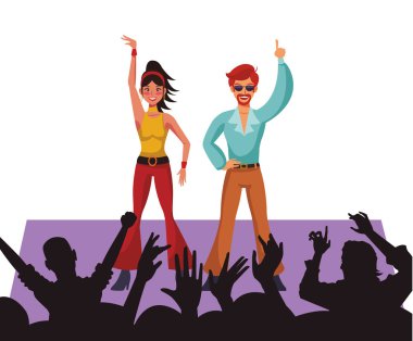 Disko insanlar karikatür