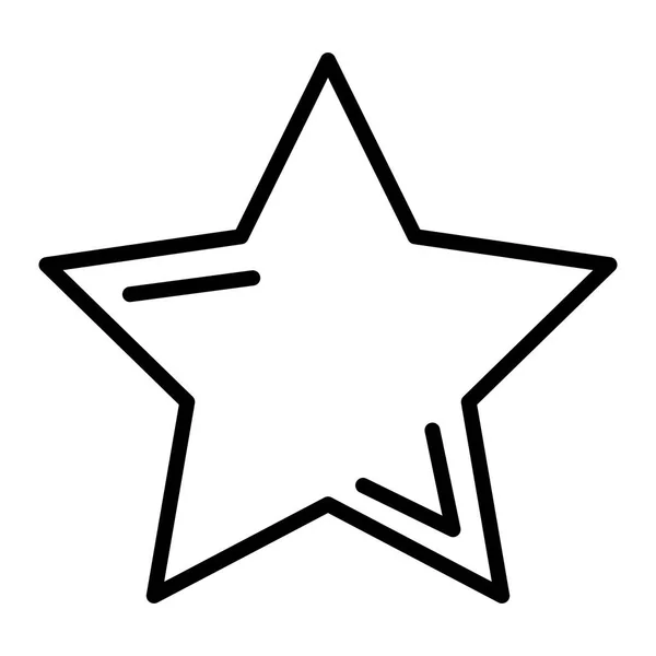 Simbolo forma stella — Vettoriale Stock