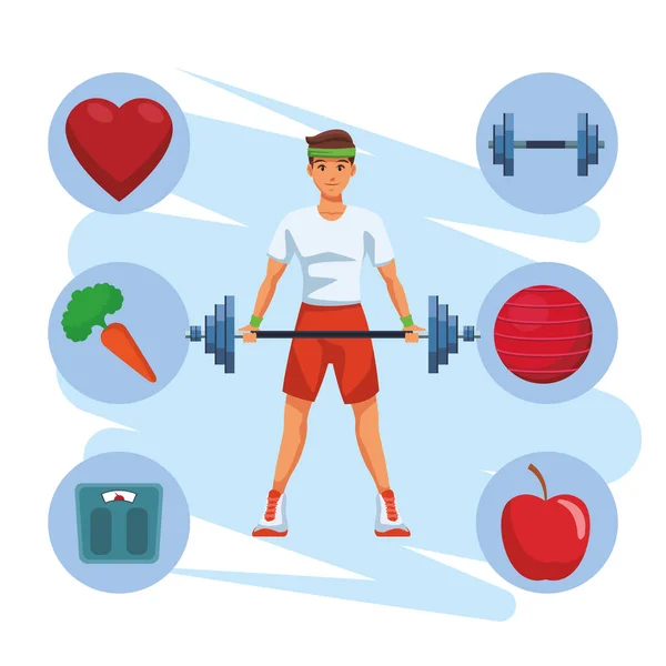Corazón haciendo ejercicio imágenes de stock de arte vectorial | Depositphotos Corazón haciendo ejercicio imágenes de stock de arte vectorial | Depositphotos