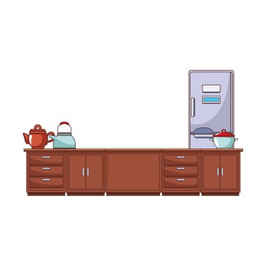 mutfak ile mutfak eşyaları