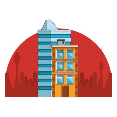 gerçek devlet binaları çizgi film