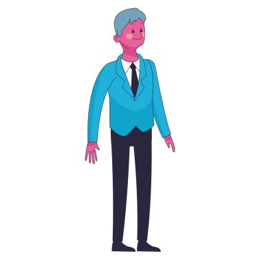 adam vücut çizgi film