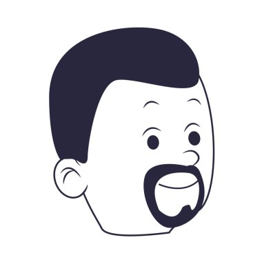 Genç adam çizgi filmi