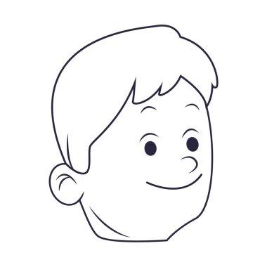 Genç adam çizgi filmi