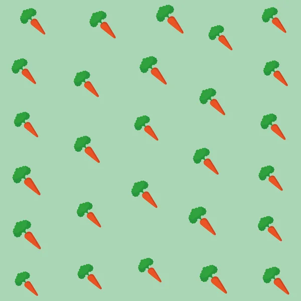 おいしい野菜漫画 — ストックベクタ