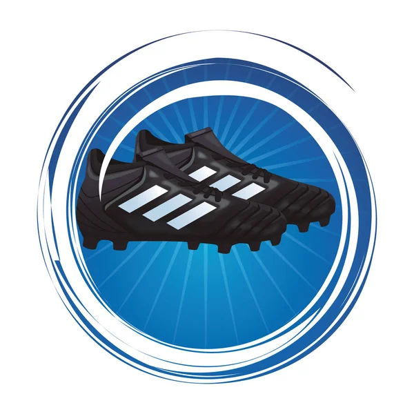 Soccer boots icon — Stock Vector