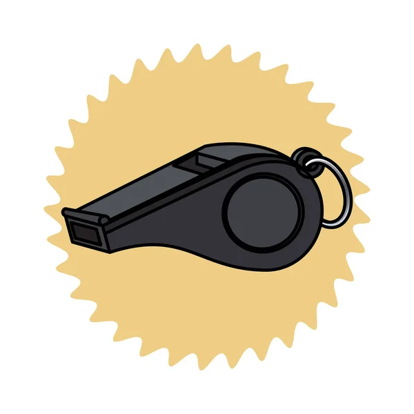 Ref-whistle icon — стоковый вектор