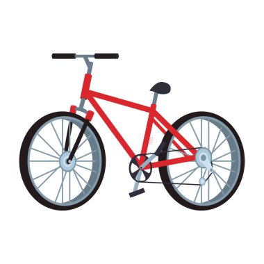 Kırmızı bicicle simgesi