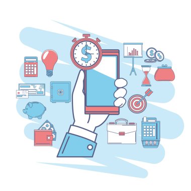 cep telefonu ve kronometre