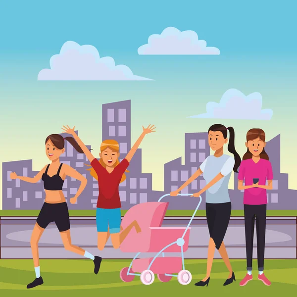 Kadın günlük rutin