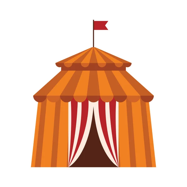 Circus tent icon — Stock Vector