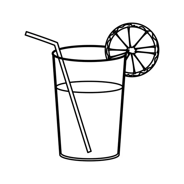 Icono de zumo de naranja — Vector de stock