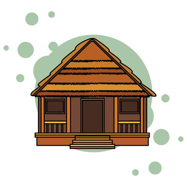 Ícone isolado casa de campo —  Vetores de Stock