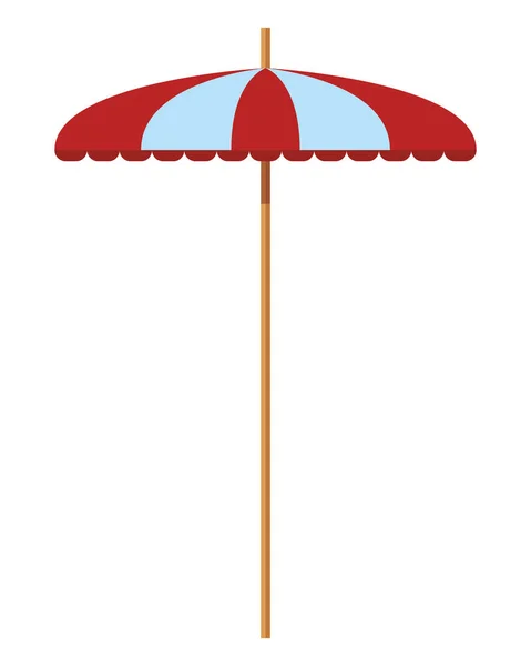 Beach umbrella icon — Stock Vector