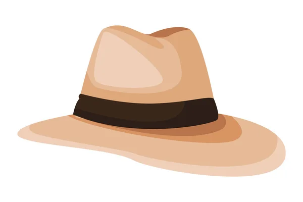 Panama hat icon — Stock Vector