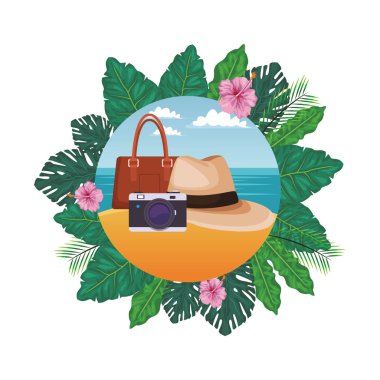 panama şapka ile kamera