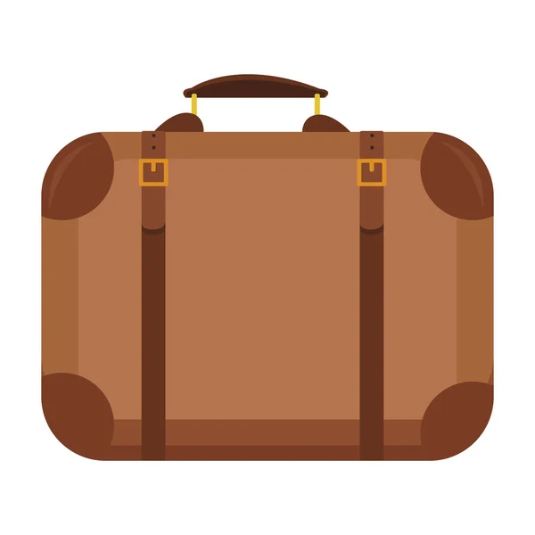 Icona della valigia da viaggio — Vettoriale Stock