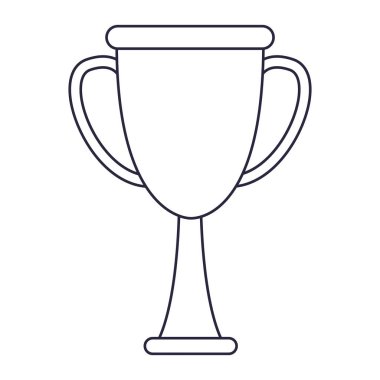 şampiyon Kupa karikatür vektör çizim grafik tasarım