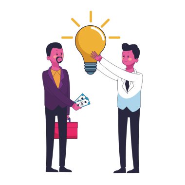 iş arkadaşları Yöneticiler karikatür vektör çizim grafik tasarım